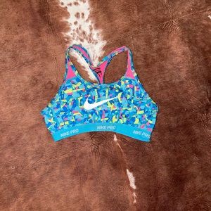 Nike youth sports bra.